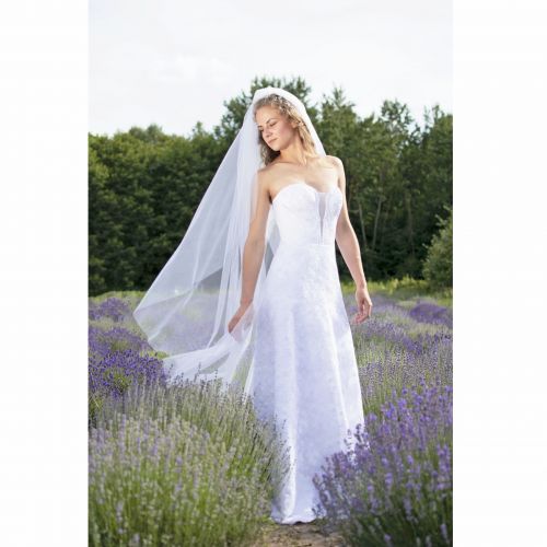 Свадебное платье Эмили с окрытыми плечами