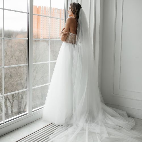 Практичные советы невесте – как правильно выбрать фату под платье